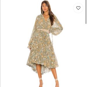 FREE PEOPLE FEELING GROOVY MAXI DRESS